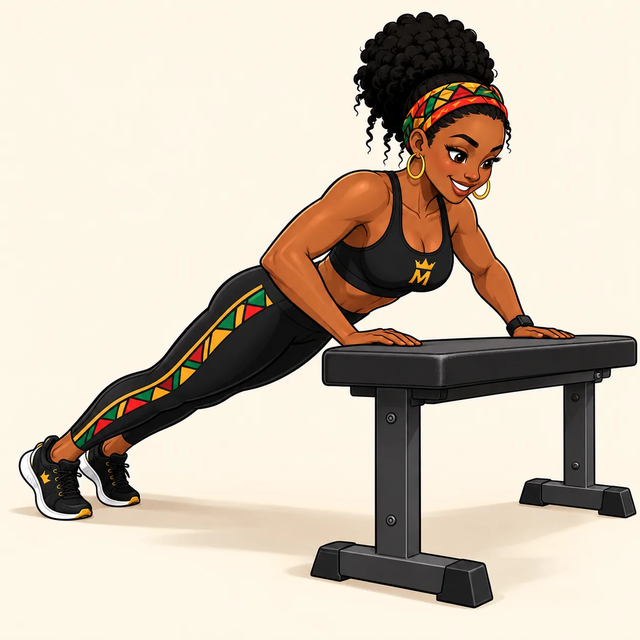 MISS MWANGOLE apresenta o treino Corpo Inteiro Express