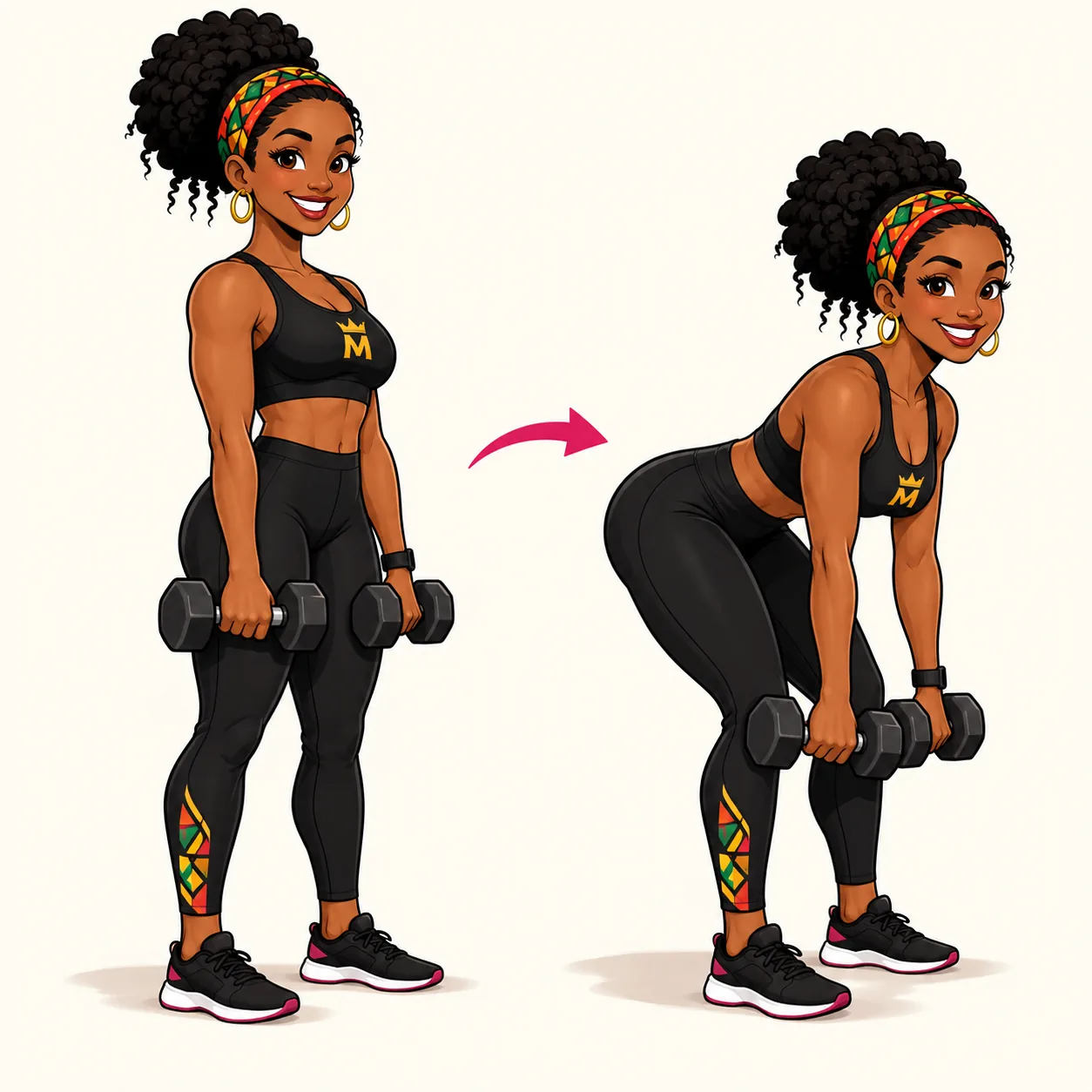 MISS MWANGOLE apresenta o treino Força Feminina