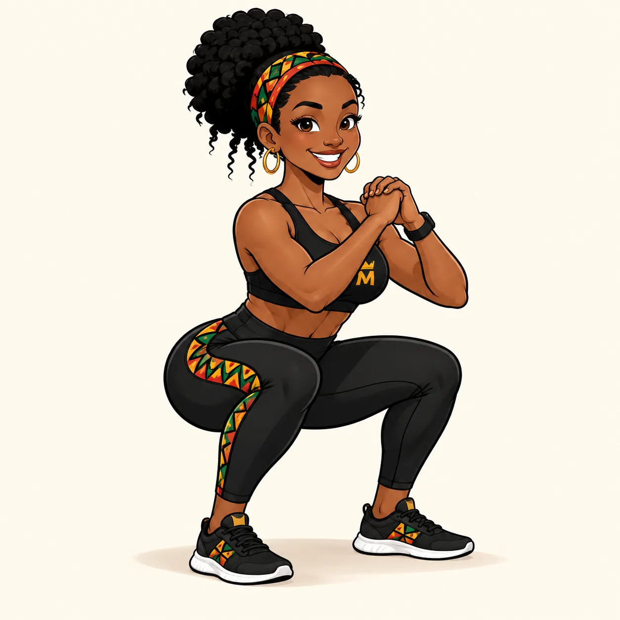 MISS MWANGOLE apresenta o treino Começa Agora