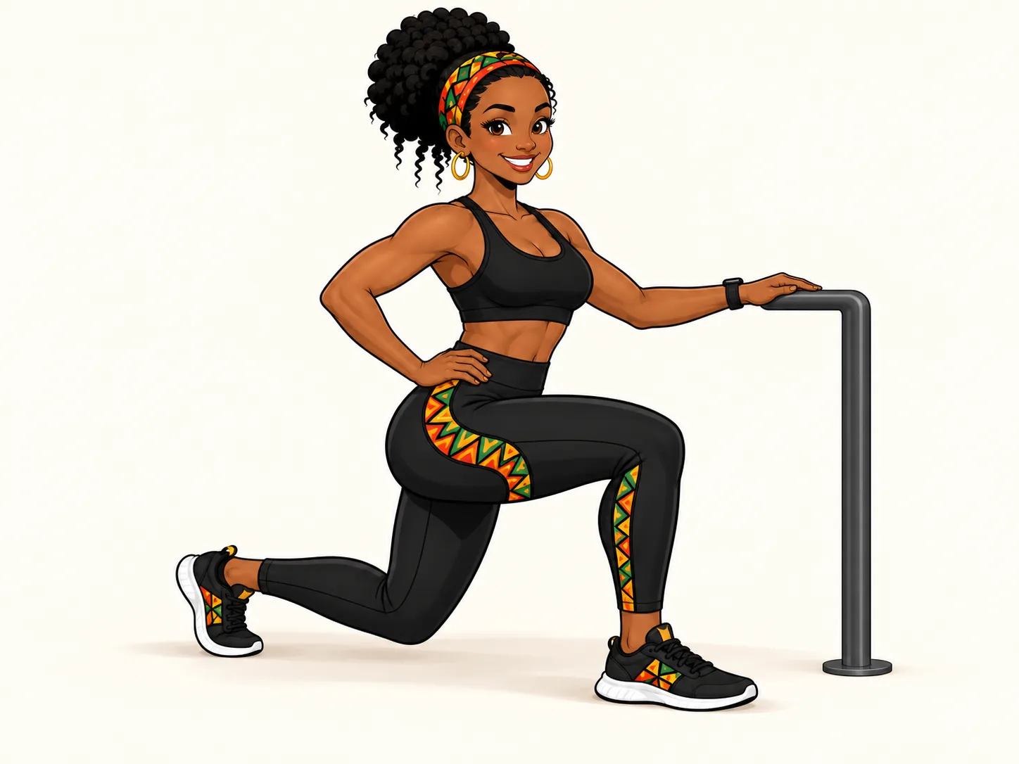 MISS MWANGOLE demonstra Afundo apoiado