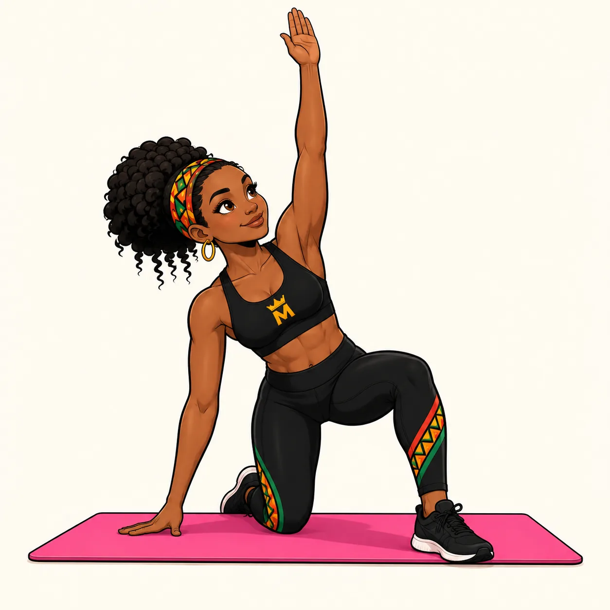 MISS MWANGOLE apresenta o treino Mobilidade & Postura